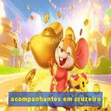 acompanhantes em cruzeiro